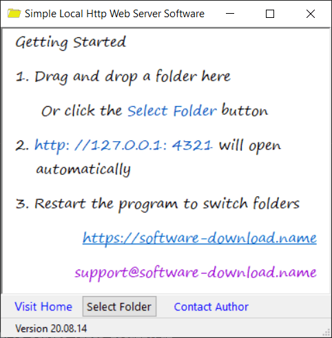How to Setup Simple Local Http file Server Win11